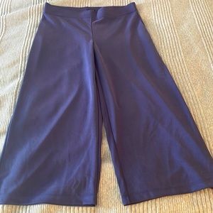 Loft Navy Blue Size L Wide Leg pant
